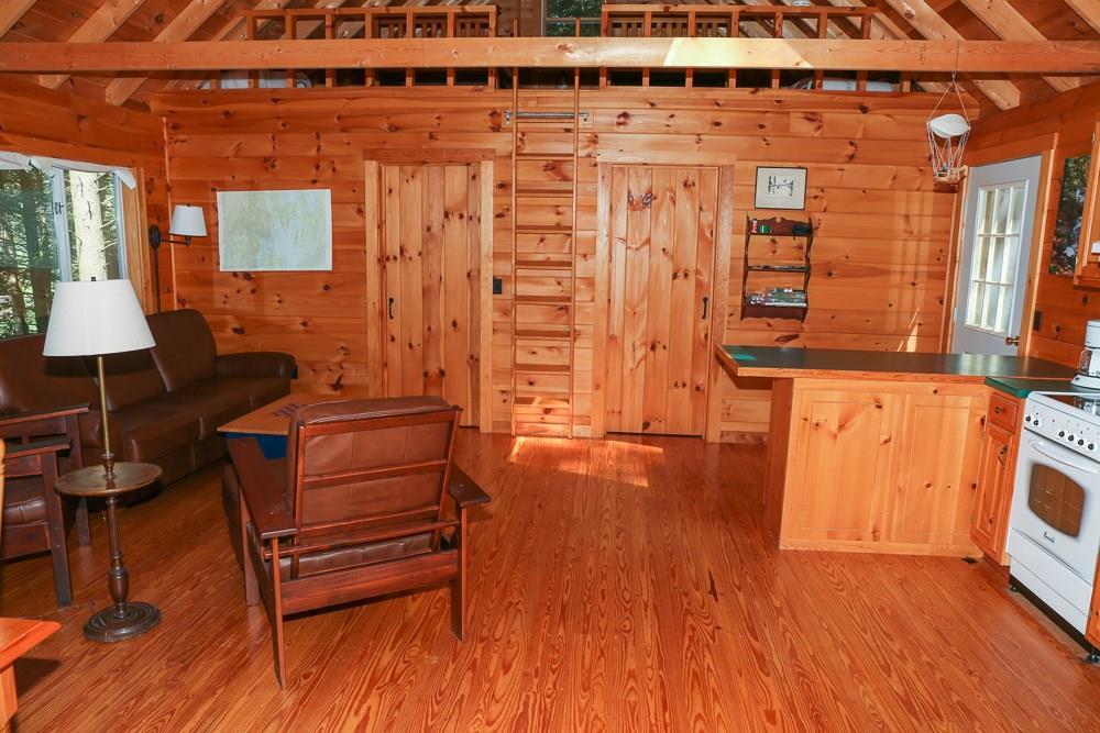 118 Crystal Spring Lane Rome, ME 04963 - Photo 7 of 20 Cathedral ceiling in the living room...