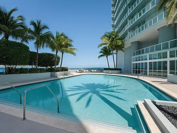 a view of outdoor space yard swimming pool and patio