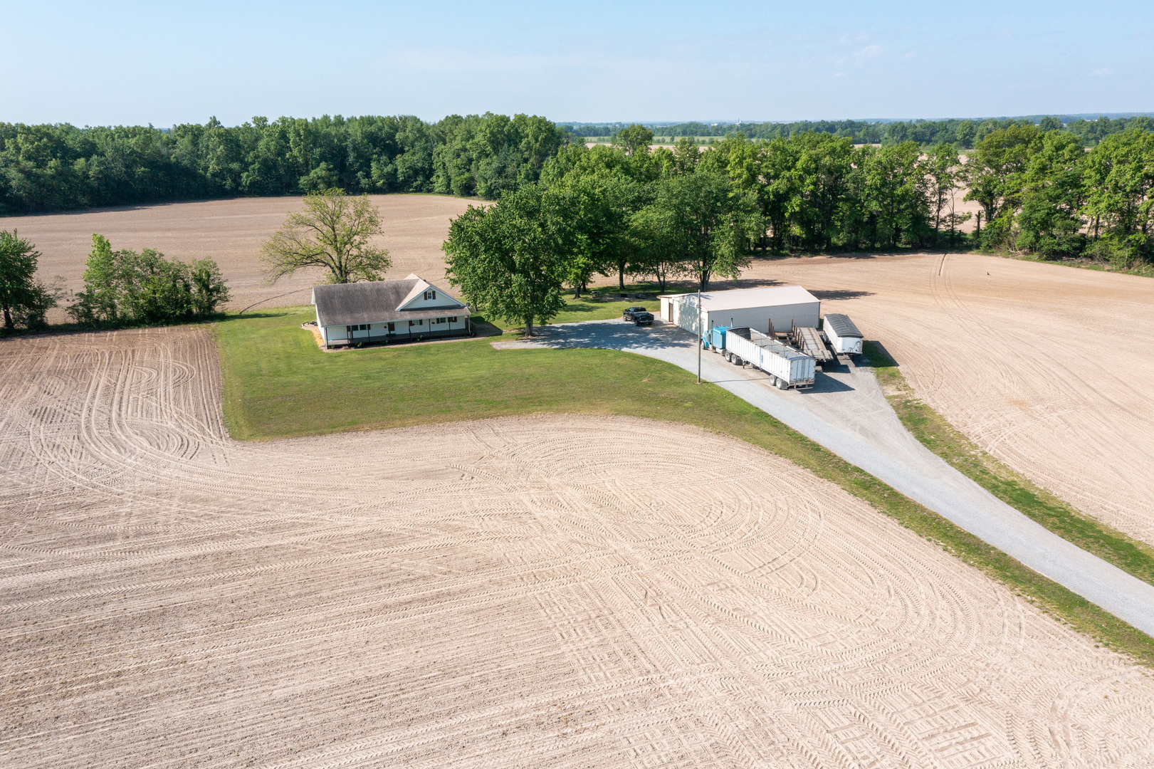 878 County Road 600N Sims, IL 62886 - Photo 9 of 39 a view of a swimming pool with a yard