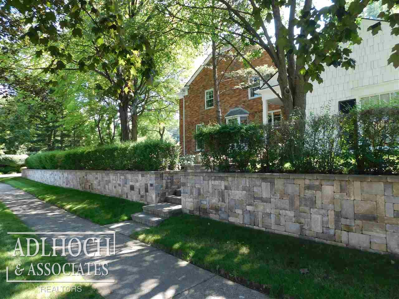 241 Lewiston Road Grosse Pointe, MI 48236 - Photo 27 of 27 PAVER RETAINING WALL