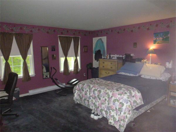 3730 Greenwich Road Hardwick, MA 01082 - Photo 12 of 15 a bedroom with a bed and a lamp on dresser