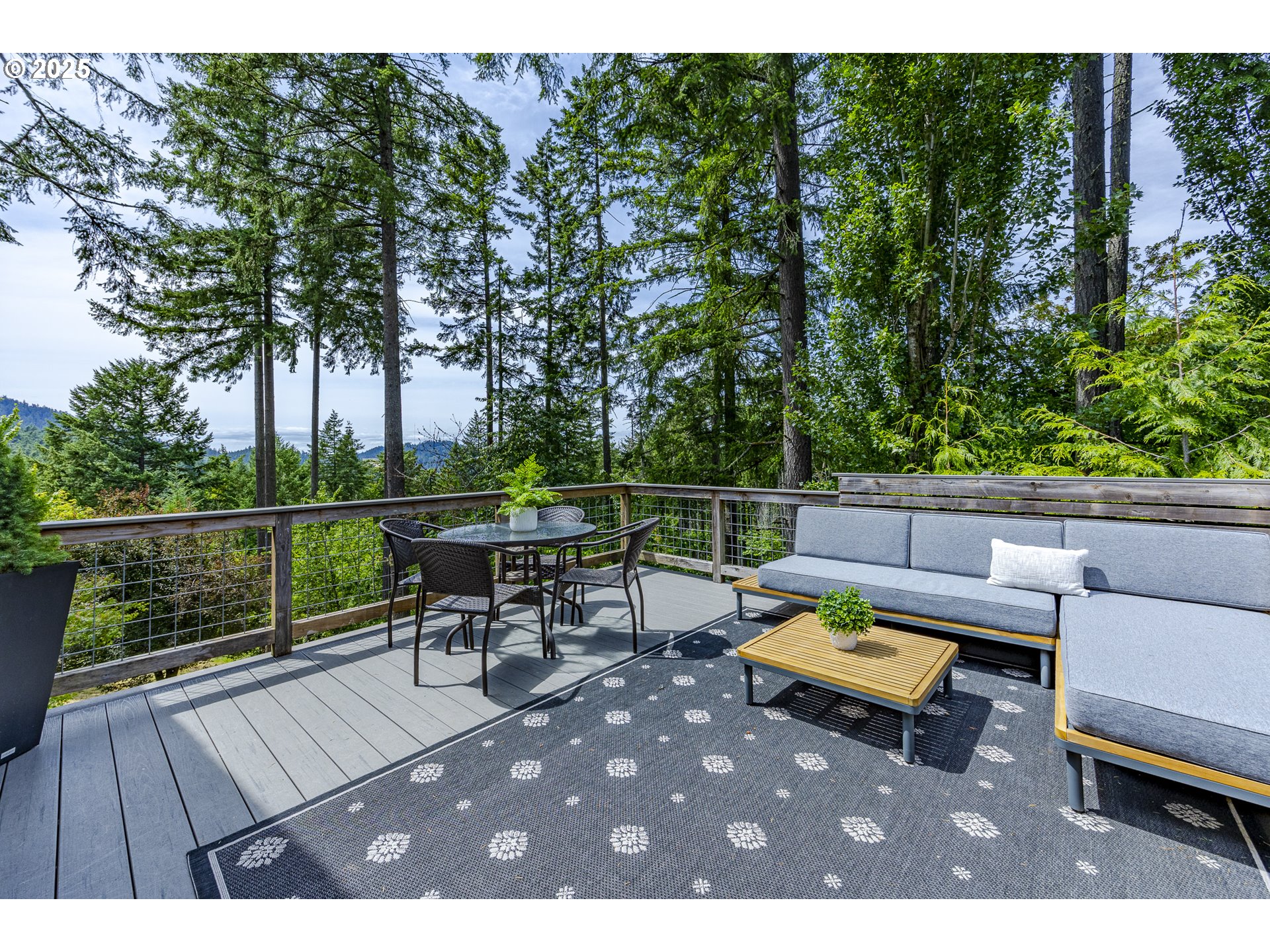32518 Dillard Road Eugene, OR 97405 - Photo 15 of 45 a view of a bench in the deck