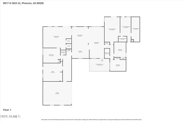 $2,550,000 | 9817 North 36th Street, Phoenix, AZ 85028