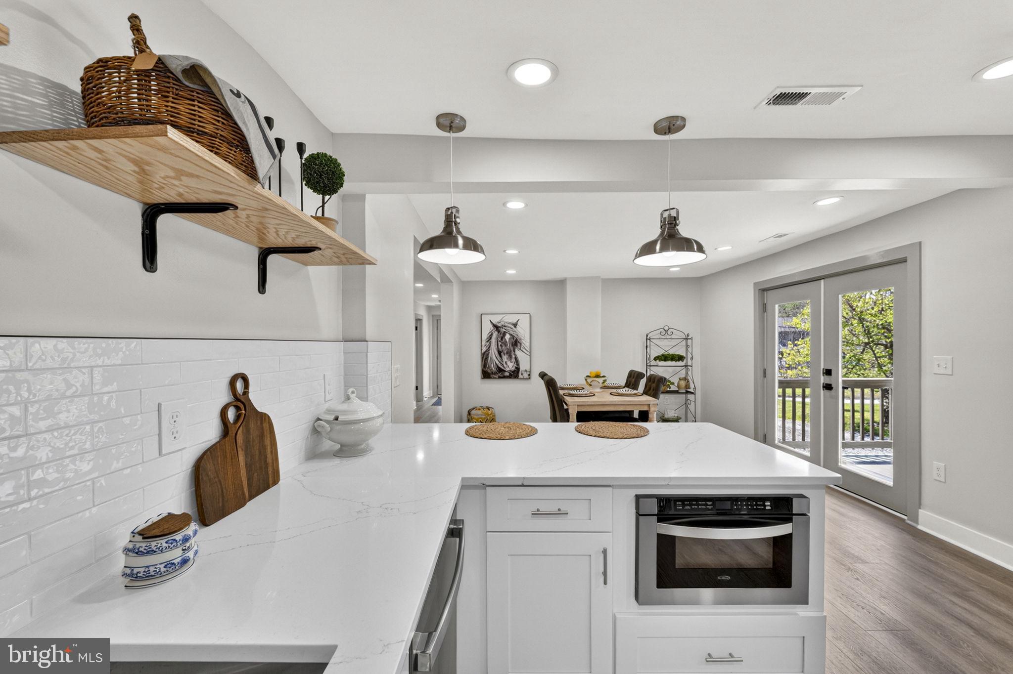 33960 Welbourne Road Upperville, VA 20184 - Photo 17 of 43 Modern kitchen with sleek finishes.