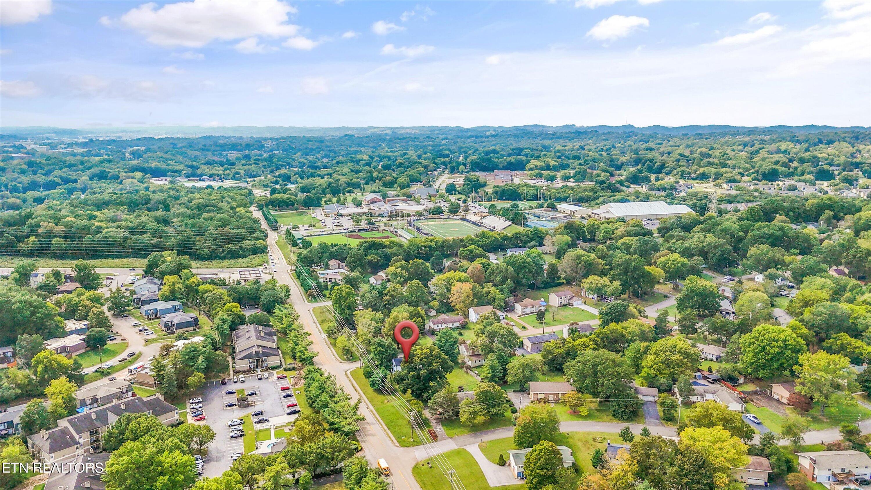 600 Fernwood Road Knoxville, TN 37923 - Photo 46 of 46 Aerial