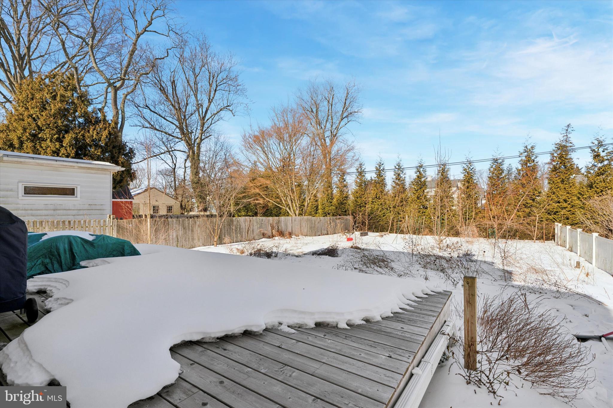 116 Grandview Road Ardmore, PA 19003 - Photo 35 of 36 Back Deck ( 1 yr old)