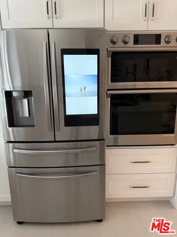 a close view of washer and dryer