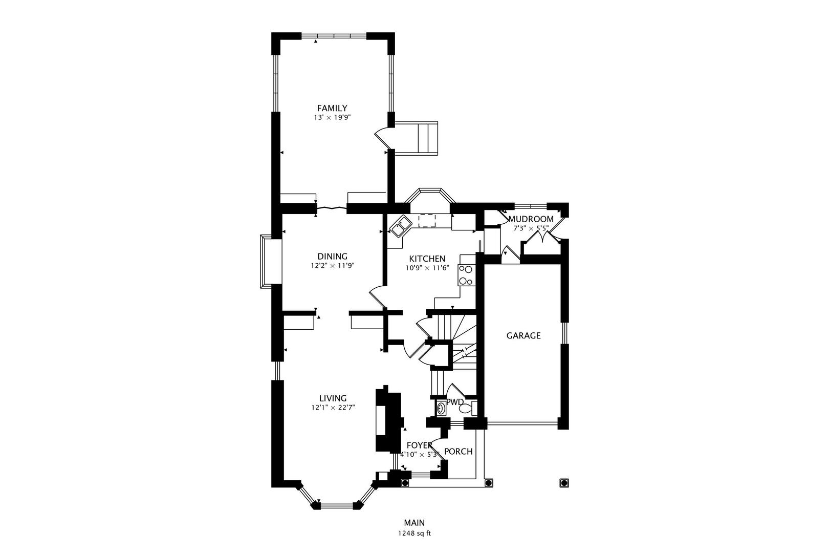1227 16th Street Wilmette, IL 60091 - Photo 20 of 22 a picture of floor plan