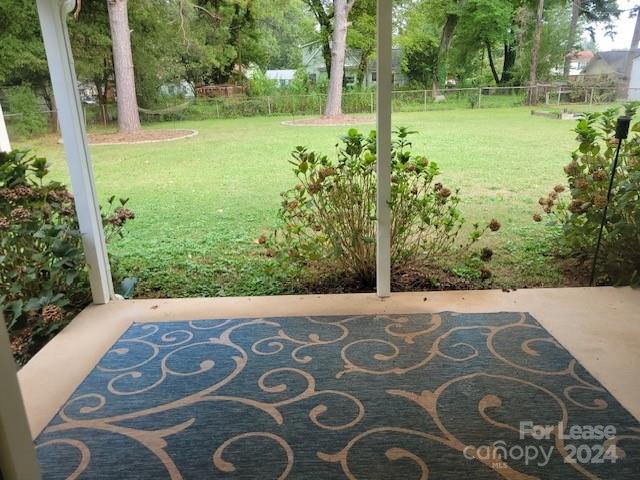 6334 Beecher Drive Charlotte, NC 28215 - Photo 20 of 27 a view of a back yard