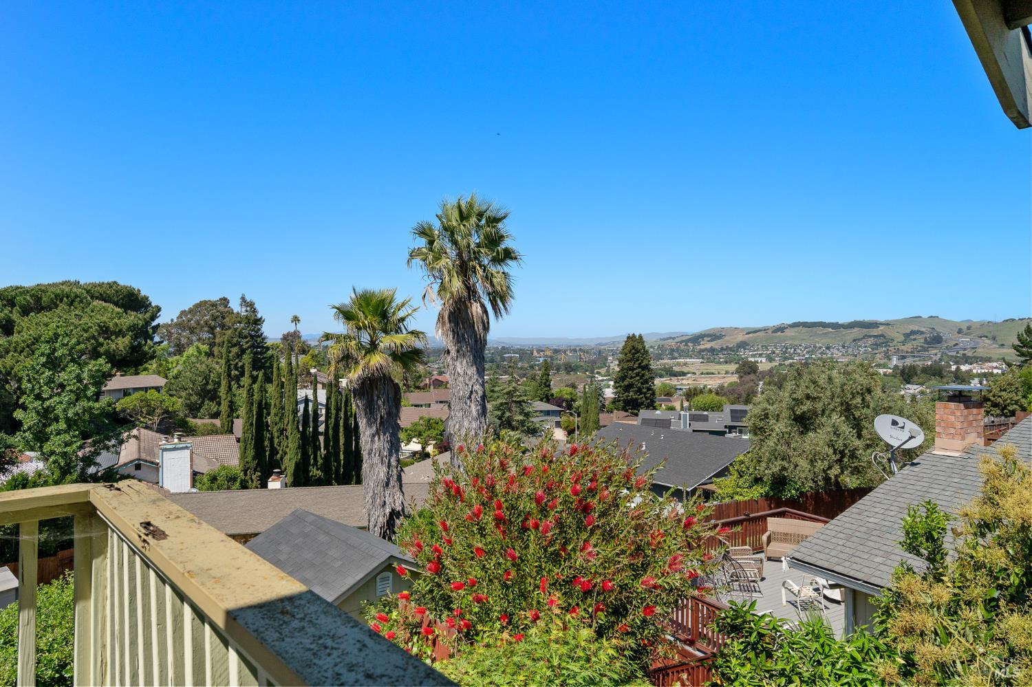 116 Silverview Court Vallejo, CA 94591 - Photo 29 of 61 Expansive view from loft.