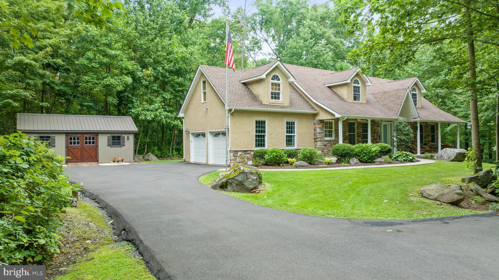 Long Private Driveway to Your Dream Home