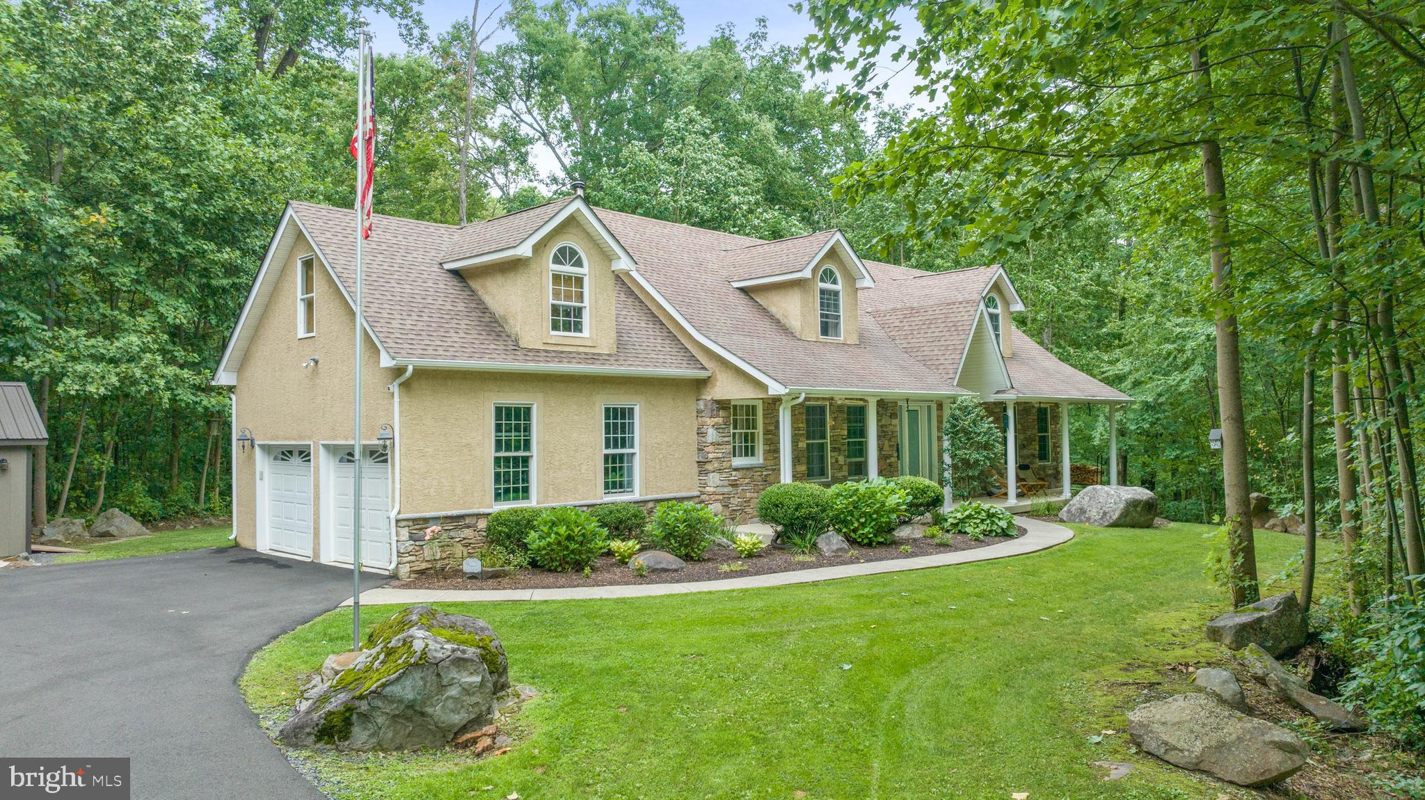 1357 Cobbler Road Quakertown, PA 18951 - Photo 2 of 35 Front Facade Presents Covered Front Porch