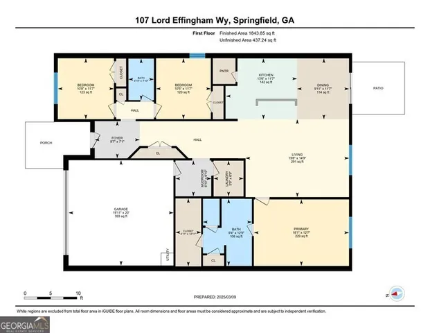 $1,985 | 107 Lord Effingham Way, Springfield, GA 31329