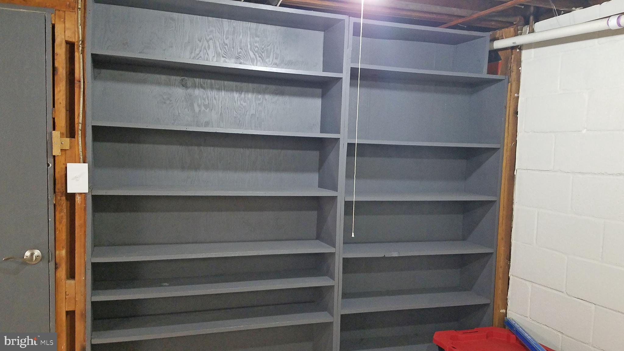 3612 Edgewood Road Randallstown, MD 21133 - Photo 35 of 36 More Basement Storage Shelving