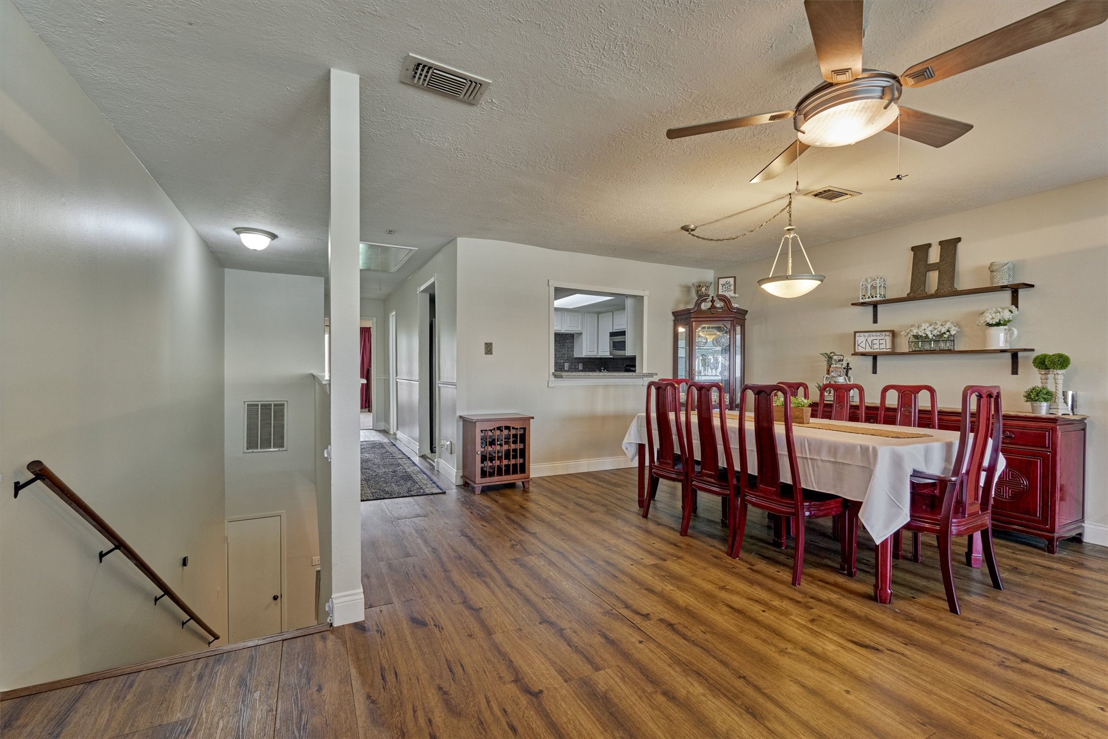 39 Regency Point Conroe, TX 77356 - Photo 14 of 44 a view of a dining room with furniture and wooden floor