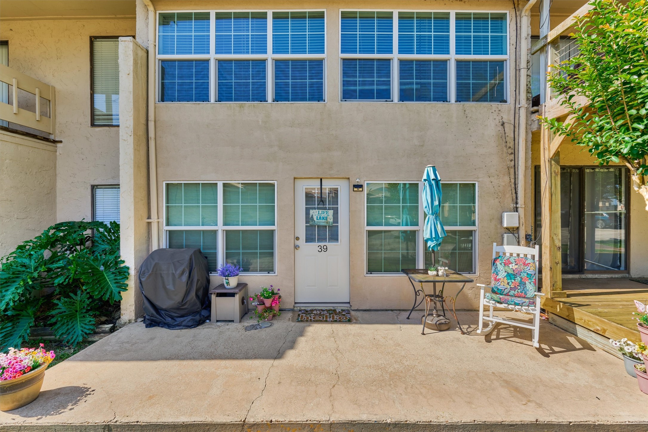 39 Regency Point Conroe, TX 77356 - Photo 30 of 44 Relax on the patio and enjoy the tranquil lakeview. Bring your outdoor furniture and grill!