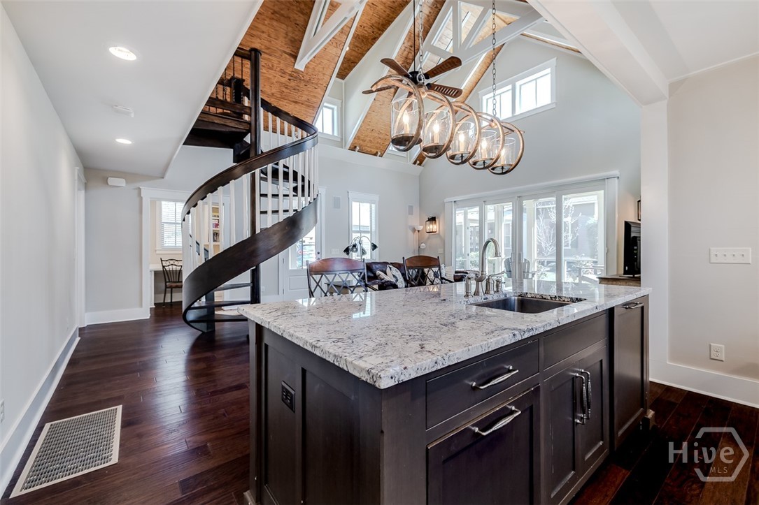 36 Oldfield Village Road Bluffton, SC 29909 - Photo 53 of 74 Open island with dishwasher and single bowl sink
