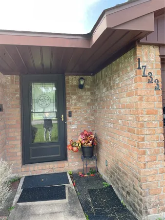 a view of a entryway door front of house