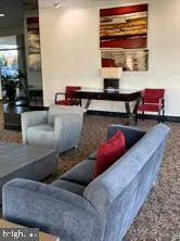 a view of a livingroom with furniture