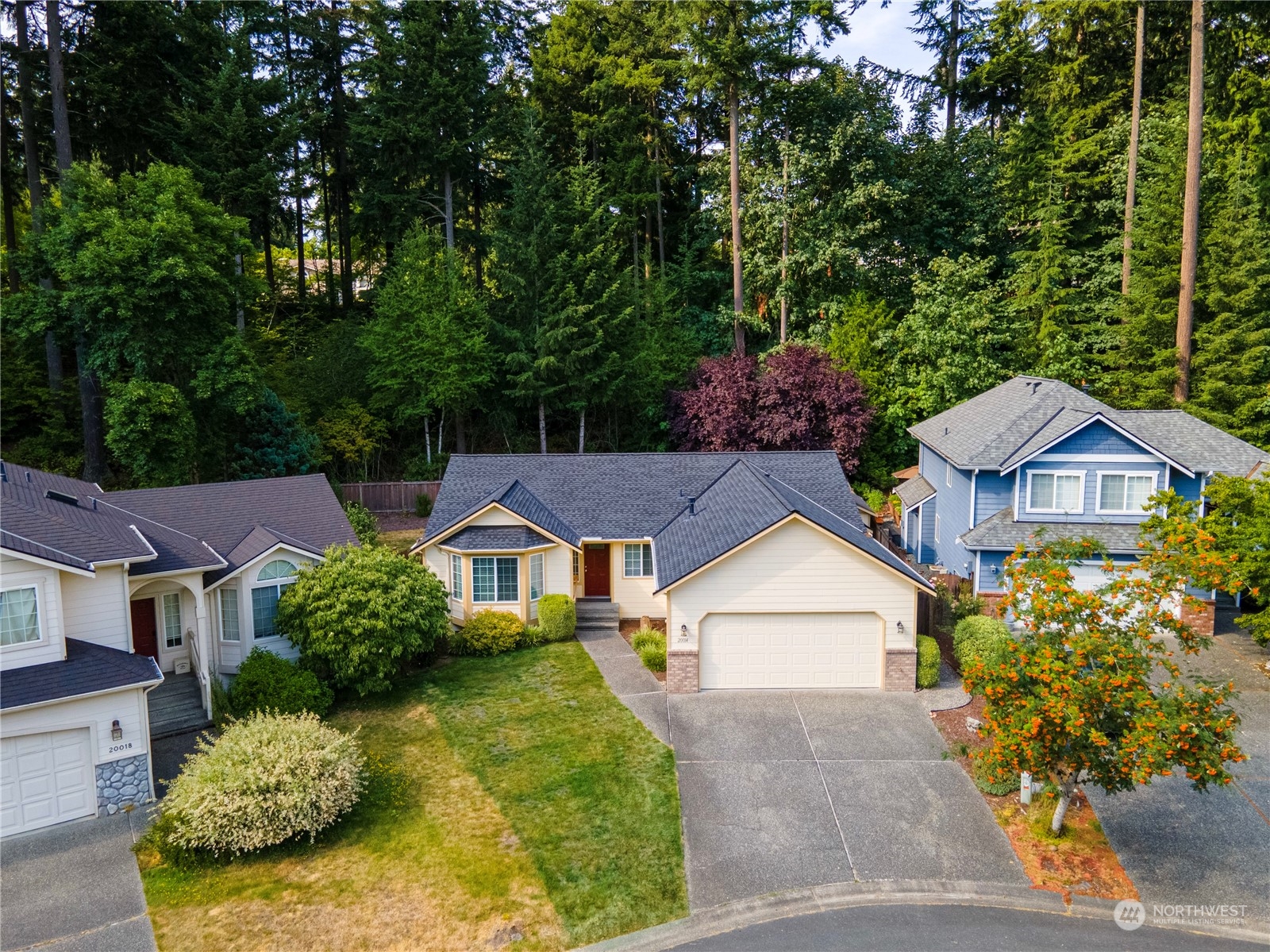 20014 34th Avenue Southeast Bothell, WA 98012 - Photo 18 of 22 an aerial view of a house