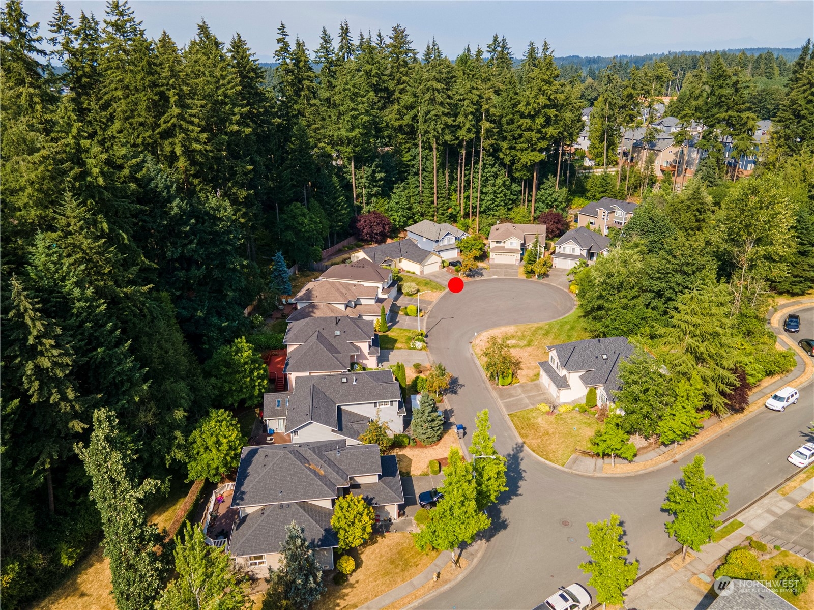 20014 34th Avenue Southeast Bothell, WA 98012 - Photo 19 of 22 an aerial view of a house with a garden