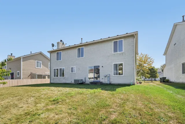 a front view of house with yard
