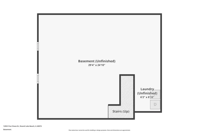 $379,000 | 1290 Fox Chase Drive, Round Lake Beach, IL 60073