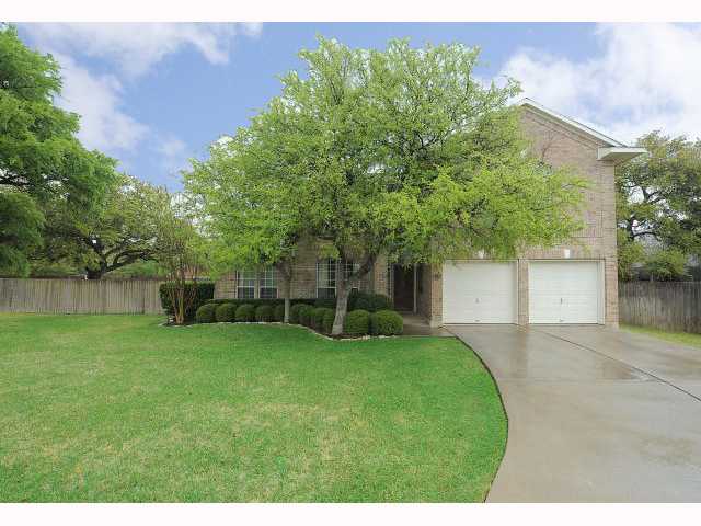 3515 Flora Vista Loop Round Rock, TX 78681 - Photo 1 of 1 a view of a backyard with a small garden