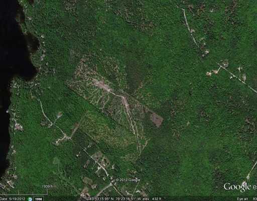 205 Old Elder Road Gray, ME 04039 - Photo 13 of 29 Aerial View. Lot is in the middle of...