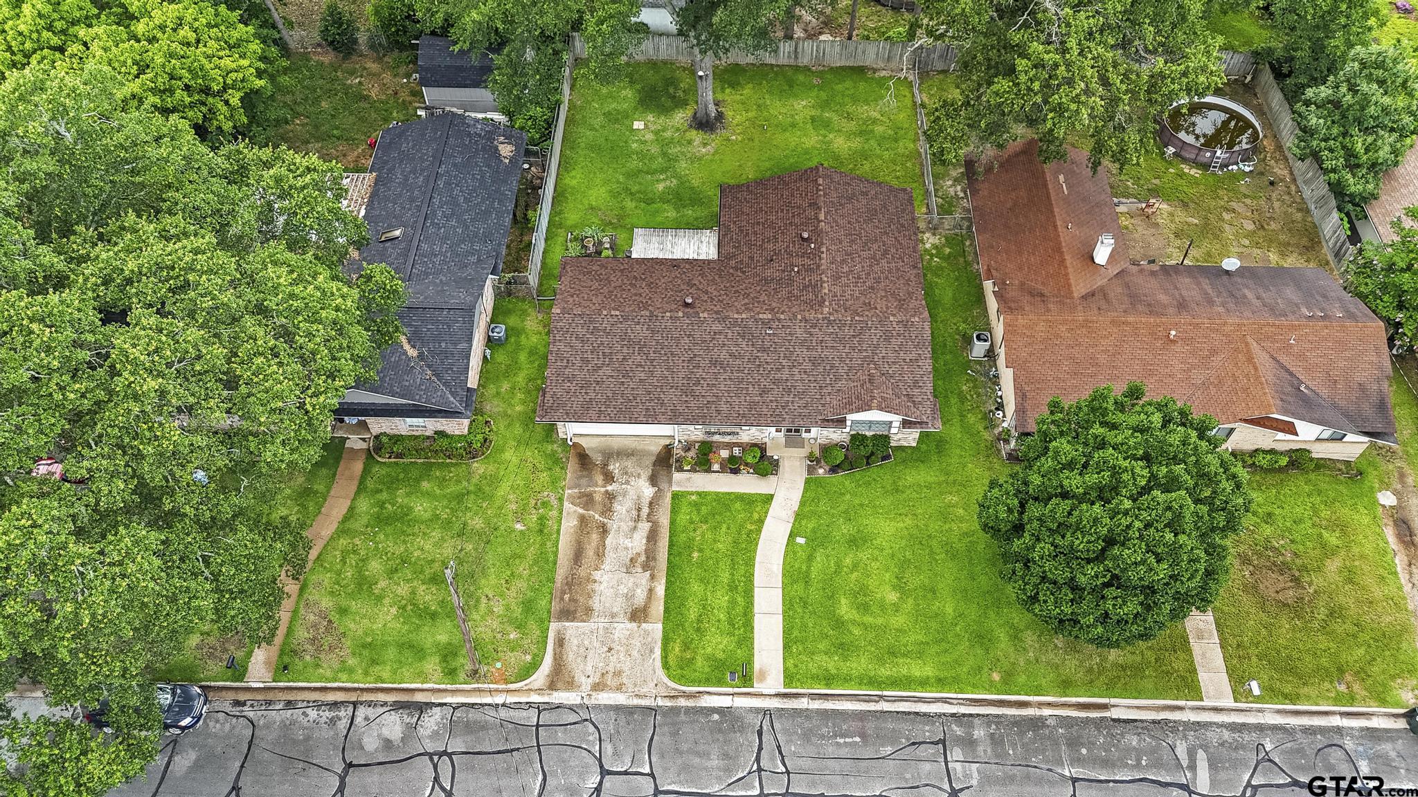 2742 Lisa Lane Tyler, TX 75701 - Photo 30 of 32 an aerial view of a house