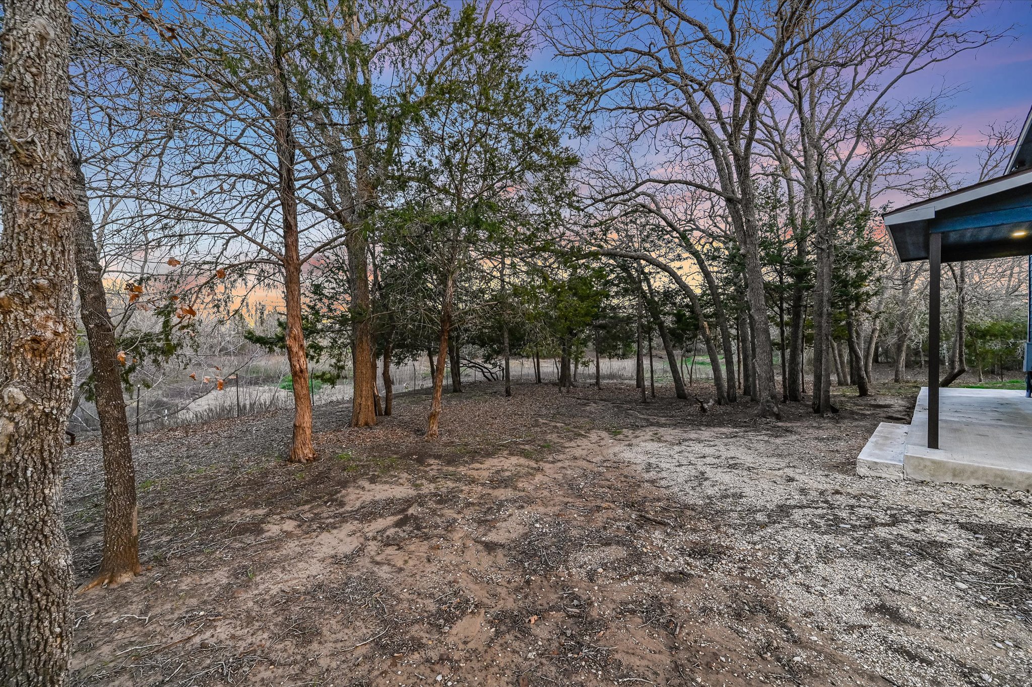 8400 Taylorsville Road Dale, TX 78616 - Photo 27 of 38 View of yard at dusk