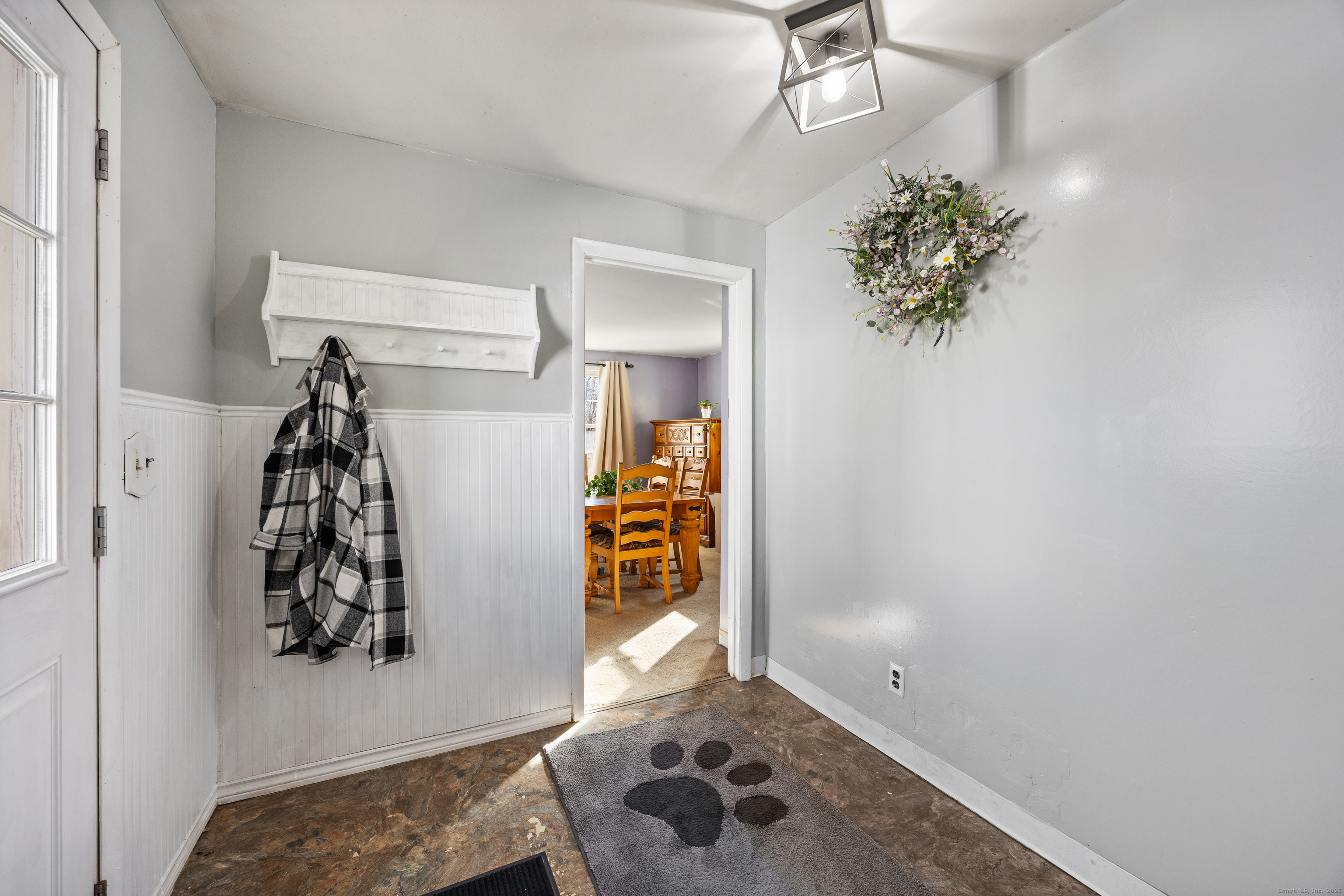 122 North Airline Road Wallingford, CT 06492 - Photo 12 of 33 a bathroom with a sink and a shower curtain