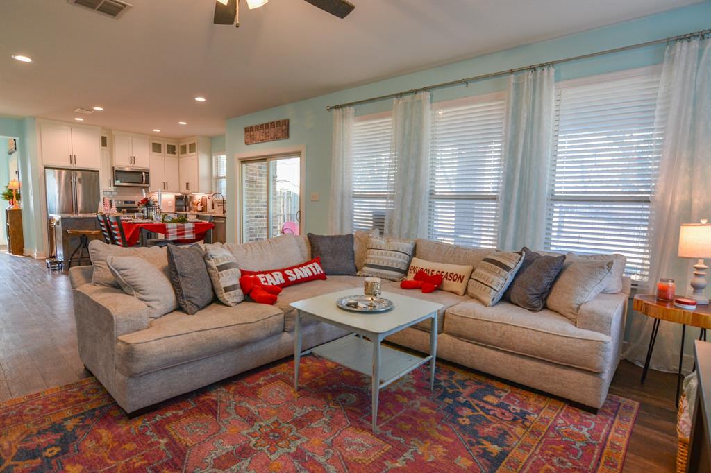 601 Mathew Street Grandview, TX 76050 - Photo 15 of 40 a living room with furniture and a large window