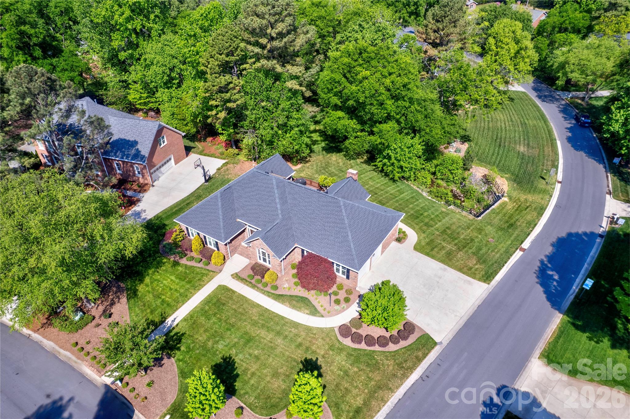1188 Fawn Ridge Road Northwest Concord, NC 28027 - Photo 4 of 38 an aerial view of a house with outdoor space