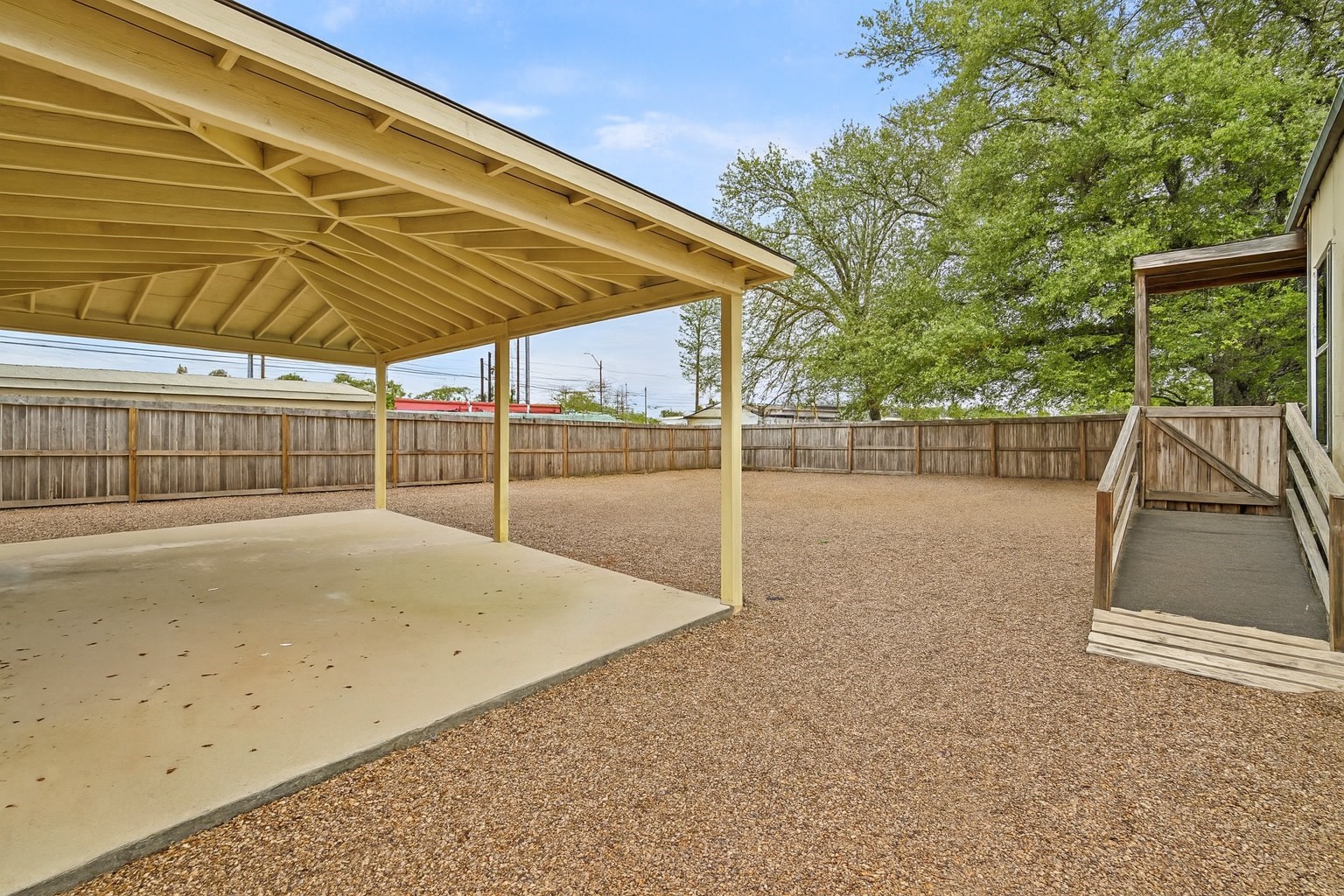 1030 4th Street Rosenberg, TX 77471 - Photo 32 of 38 a view of outdoor space and backyard