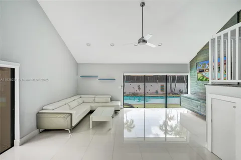 a view of a room with rack on the wall