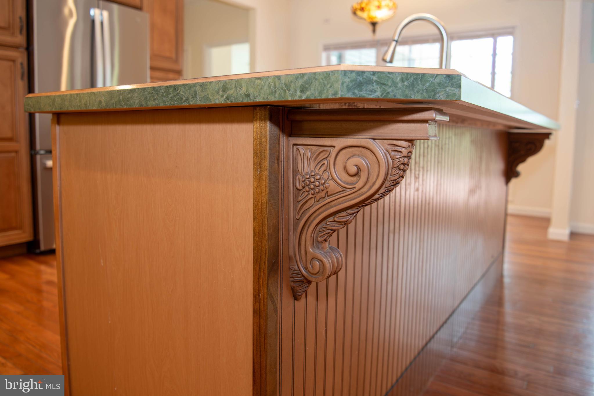 792 Forest Glen Road Moorefield, WV 26836 - Photo 40 of 146 Elegant kitchen island with intricate details.