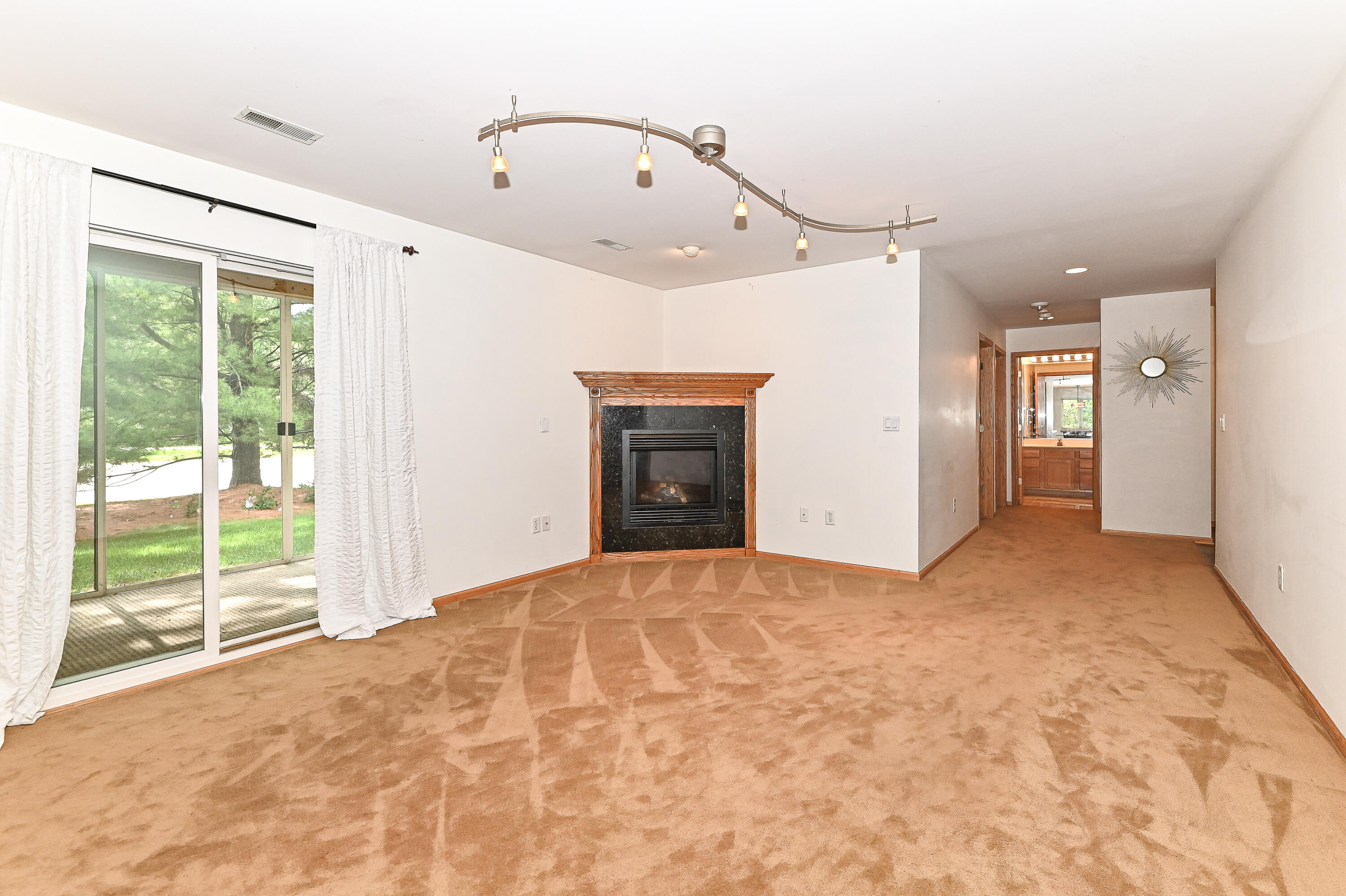 91 Potawatomi Road, Unit G1 Williams Bay, WI 53191 - Photo 10 of 49 Gas fireplace