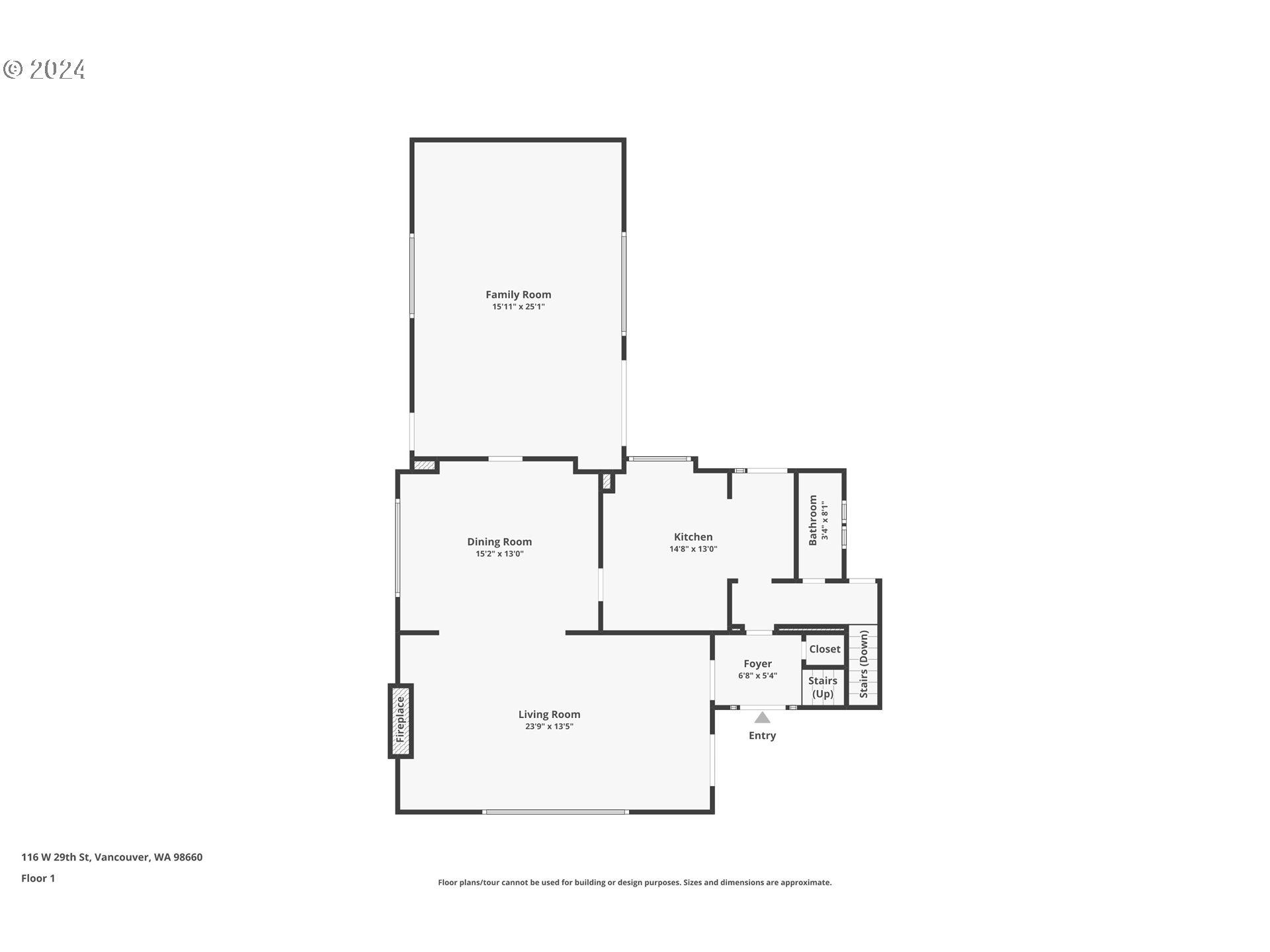 116 West 29th Street Vancouver, WA 98660 - Photo 33 of 35 a picture of floor plan