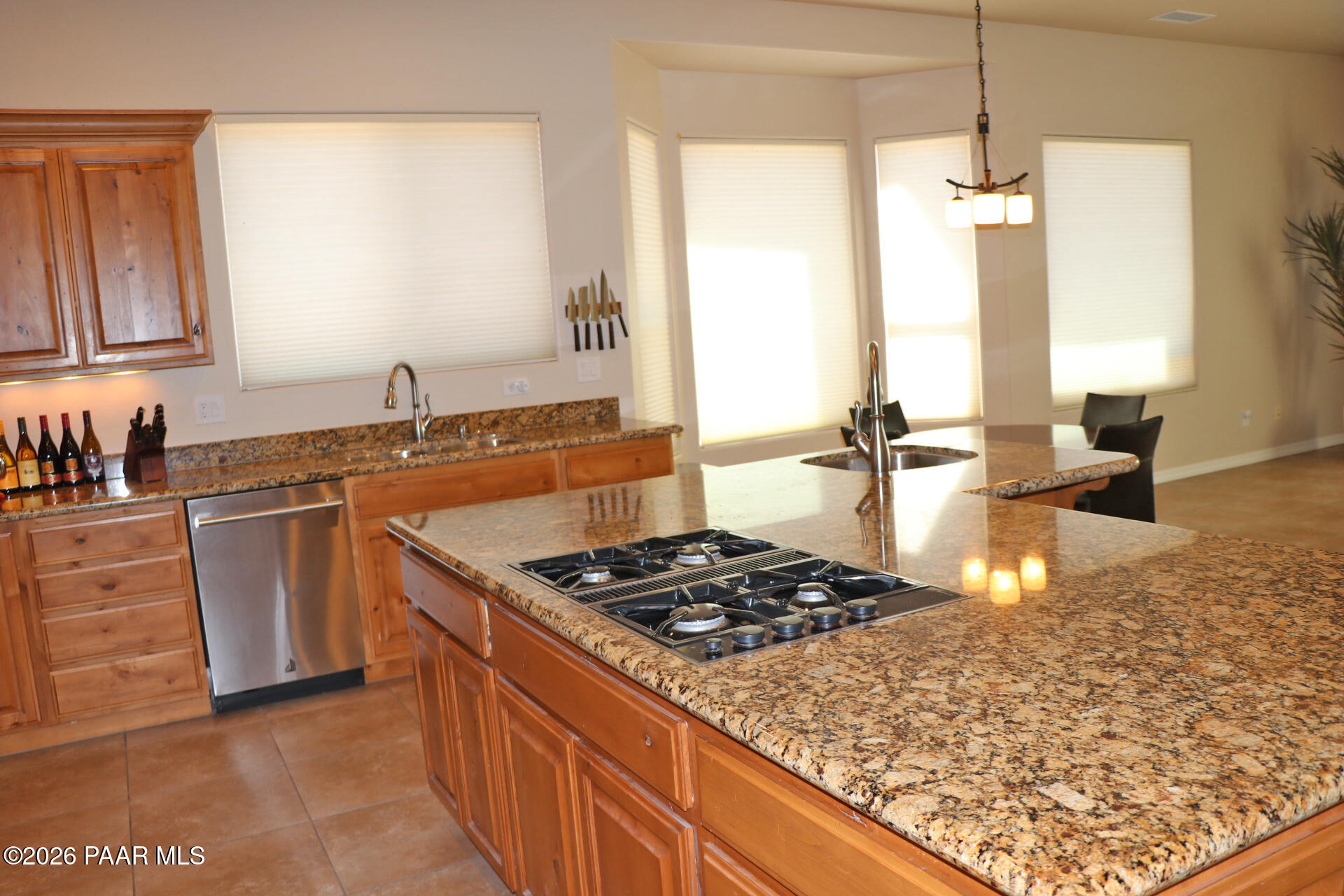 7051 Dillon Wash Road Prescott, AZ 86305 - Photo 20 of 31 a kitchen with stainless steel appliances granite countertop a sink stove and cabinets