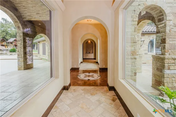 a view of a entryway door of the house