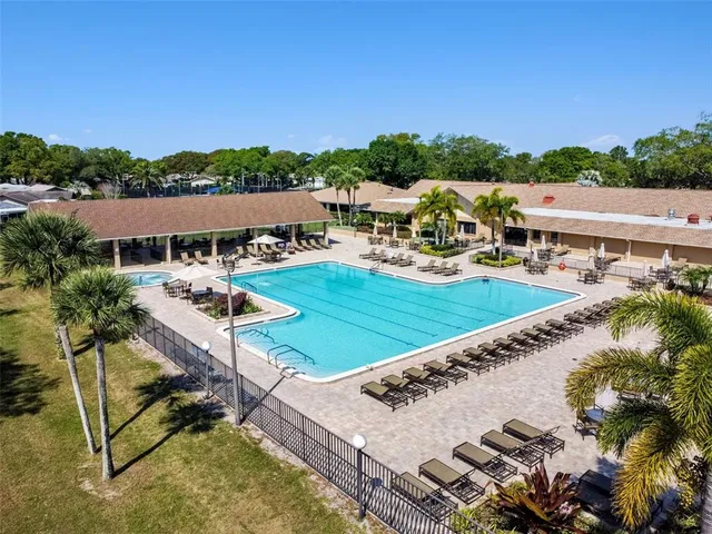 a view of a lake with a mountain in the background