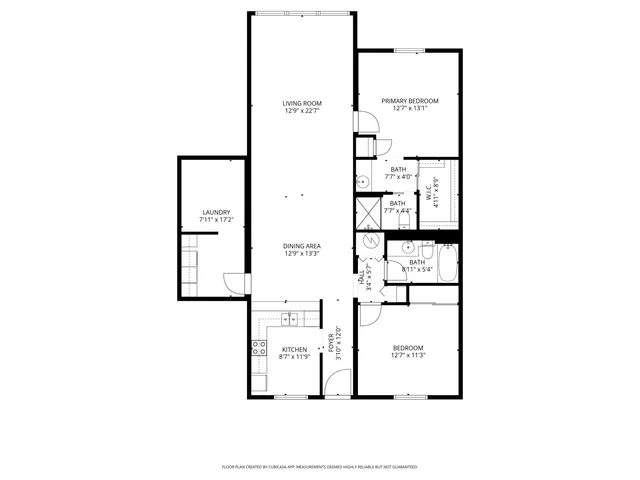 a picture of a bench in front of a door