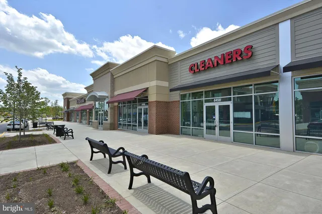 a car parked in front of a building