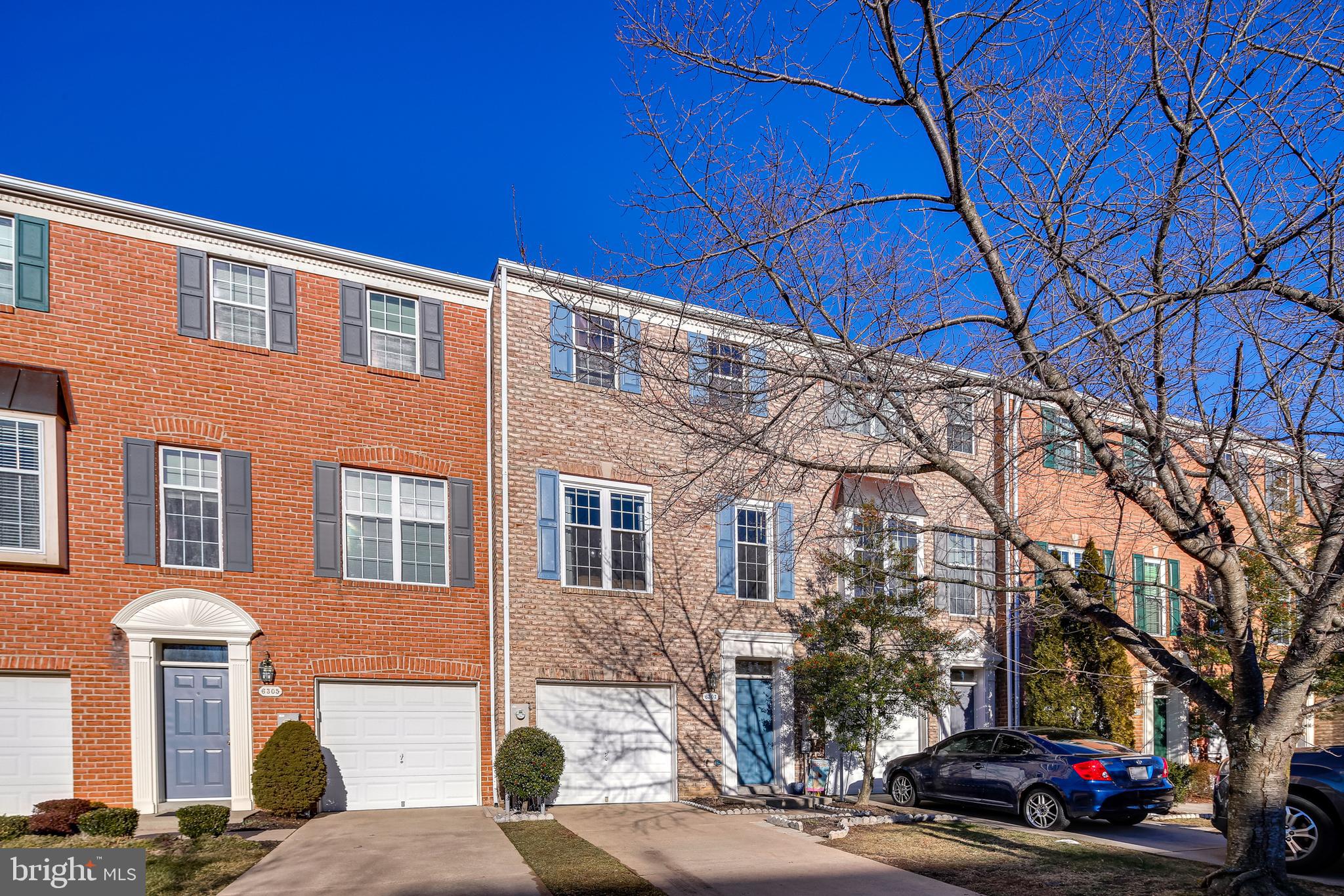 6307 Wind Rider Way Columbia, MD 21045 - Photo 1 of 33 Brick Front 3 BD, 2 Full & 2 Half BA Townhome!