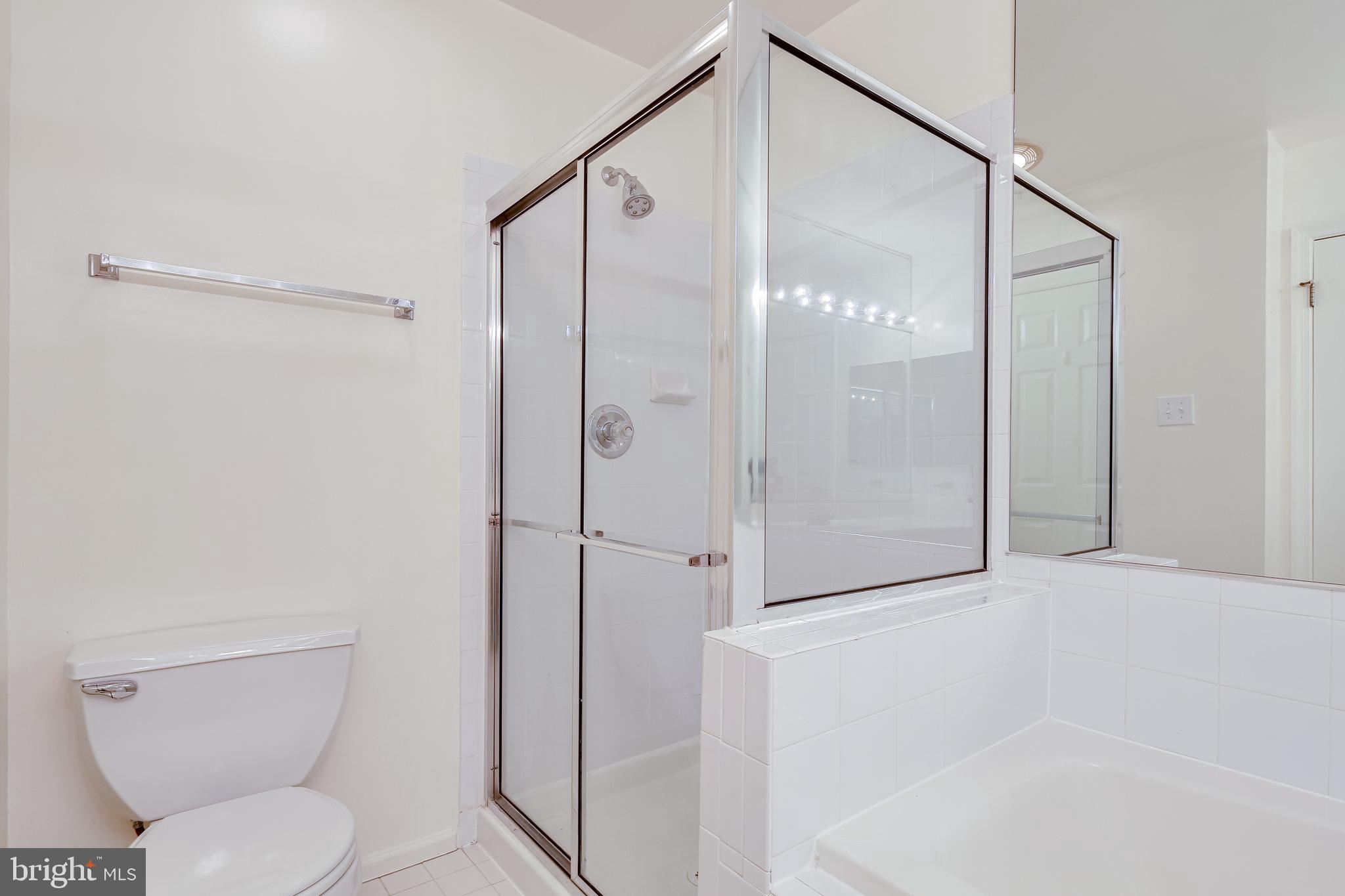 6307 Wind Rider Way Columbia, MD 21045 - Photo 18 of 33 Upper Level -Primary Bath w/ Stand Up Shower & Soa
