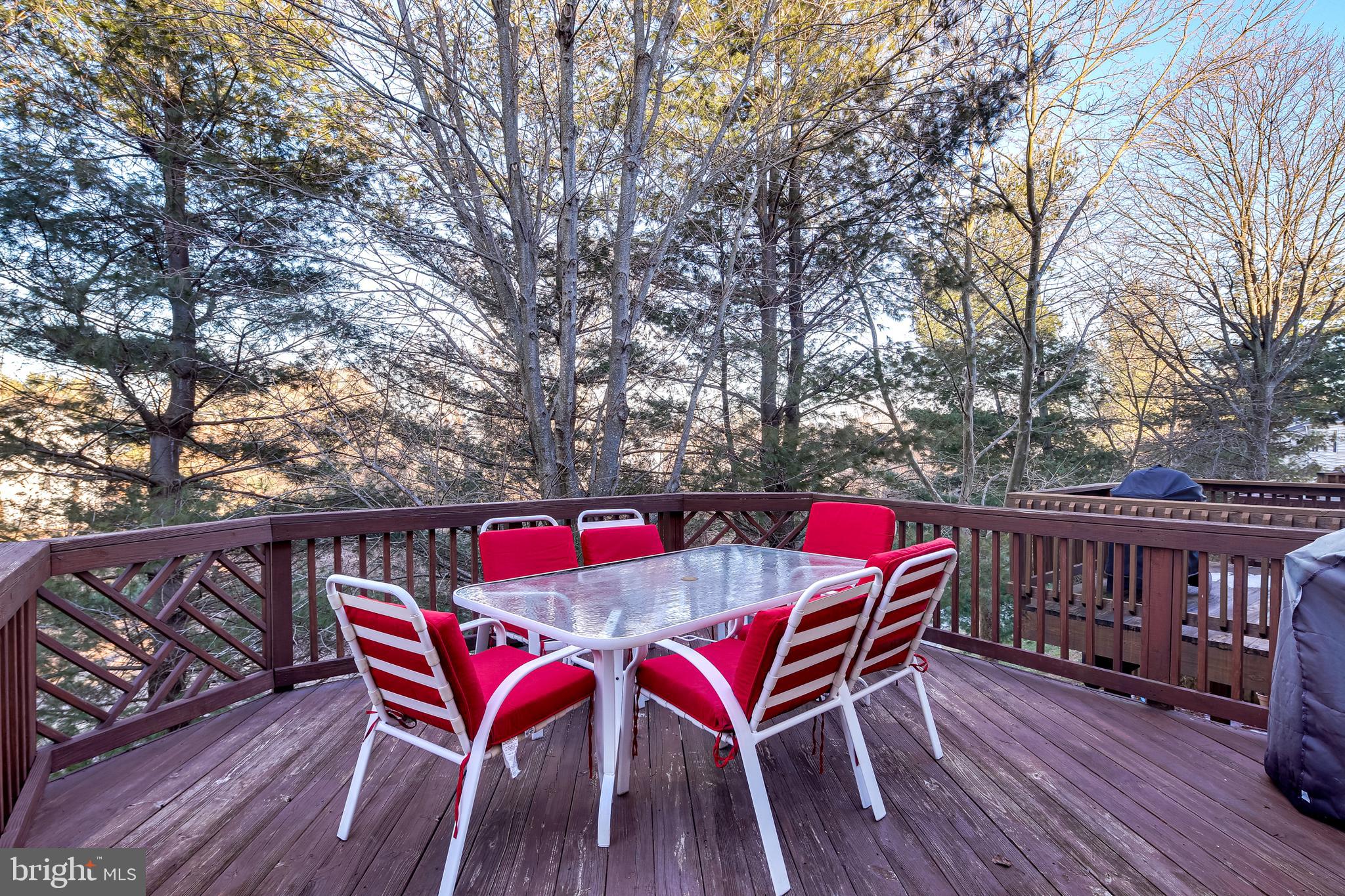 6307 Wind Rider Way Columbia, MD 21045 - Photo 30 of 33 Deck Overlooking Open Space w/ Scenic Views