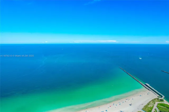 a view of a city with tall buildings