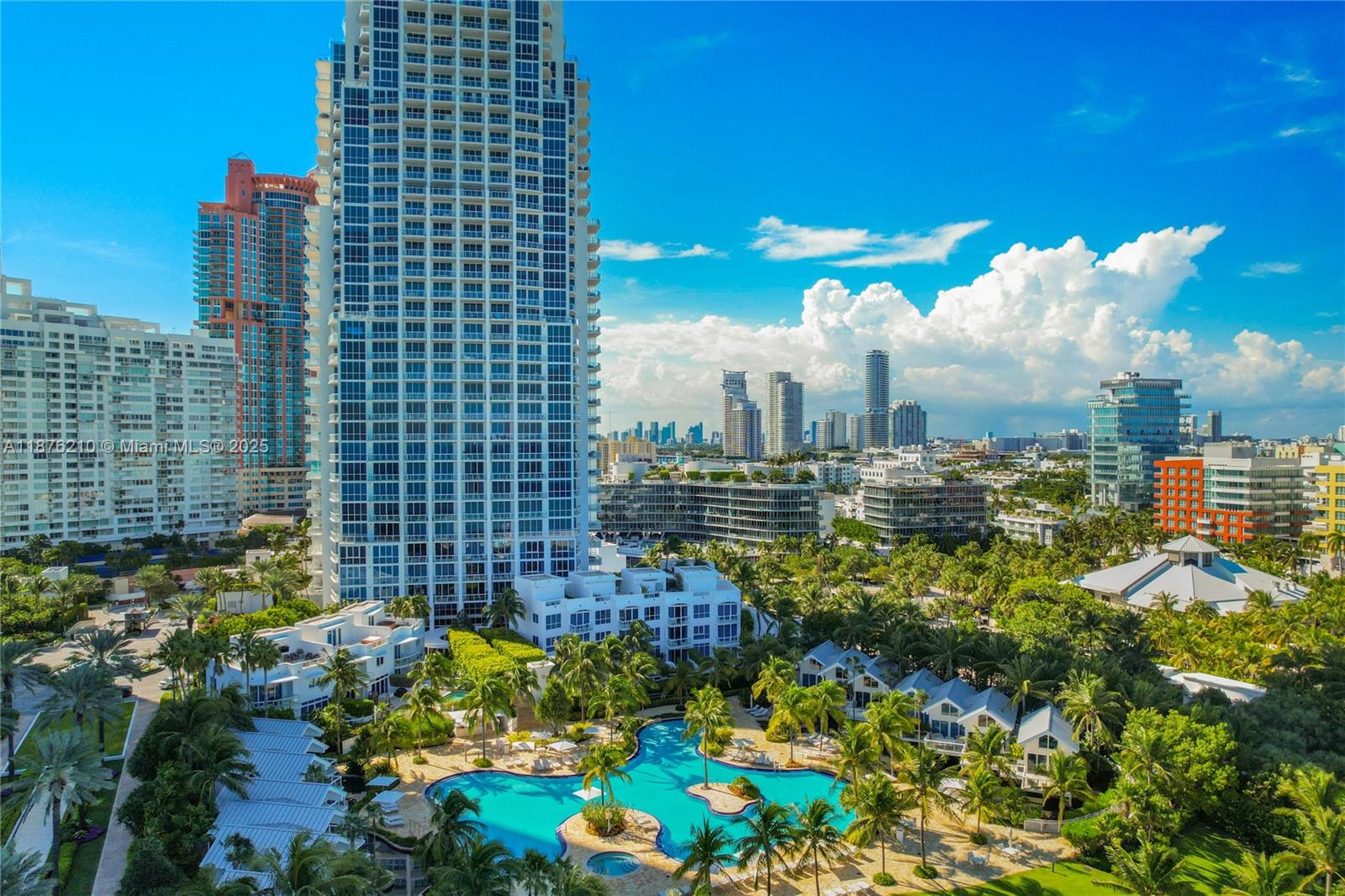 50 South Pointe Drive, Unit 606 Miami Beach, FL 33139 - Photo 34 of 36 a view of a city with tall buildings