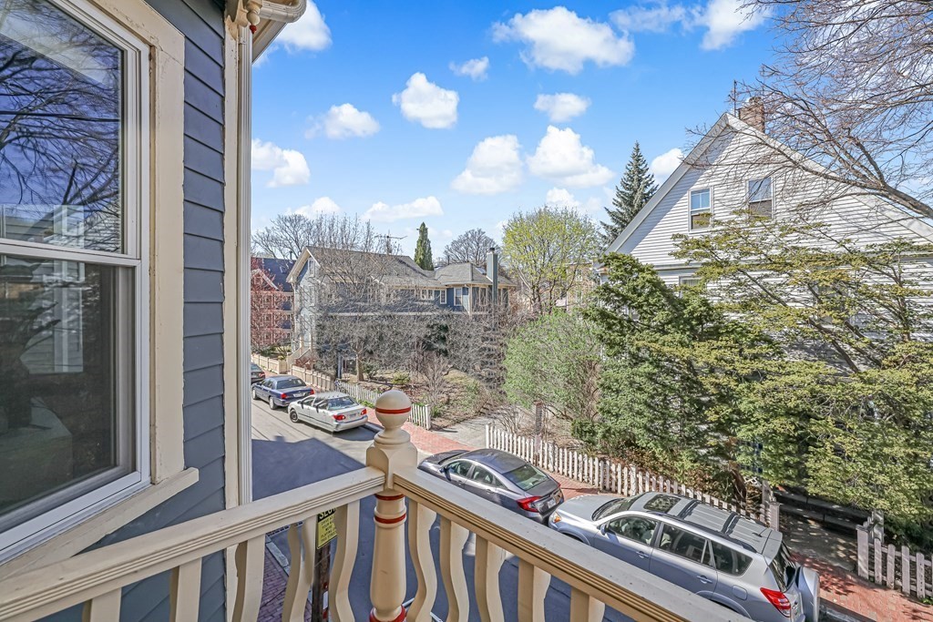 24-26 Crescent Street Cambridge, MA 02138 - Photo 17 of 36 a view of a balcony with a trees